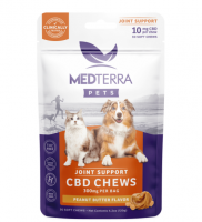 Medterra - CBD Pets Soft Chews - Joint Support for Dogs & Cats - 10mg CBD per chew